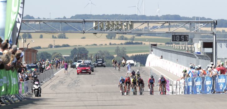 In Duitsland is de eerste wielerkoers in coronatijd gereden