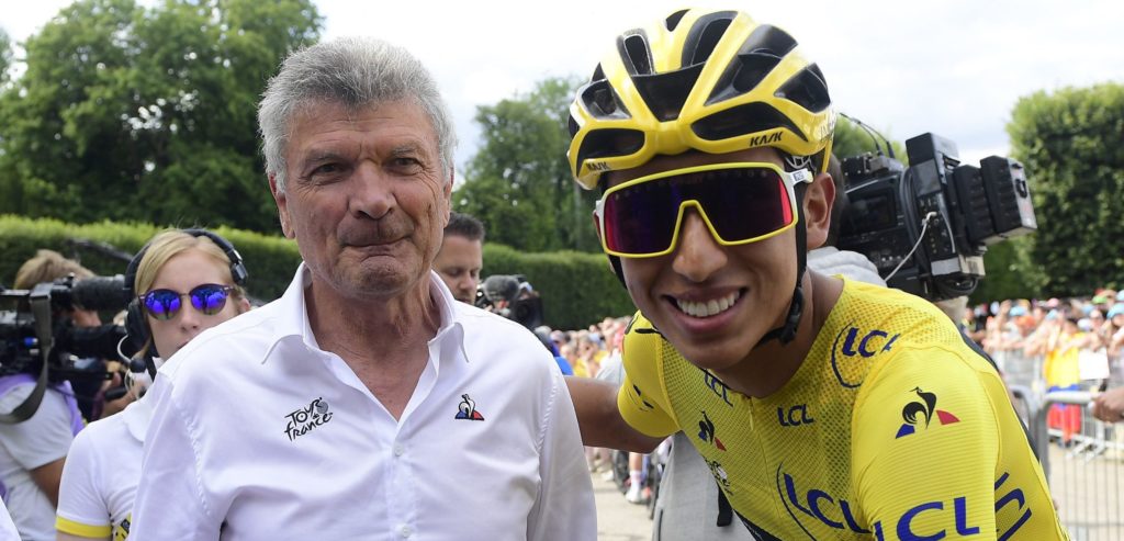 Bernard Thévenet en Egan Arley Bernal in de Tour de France