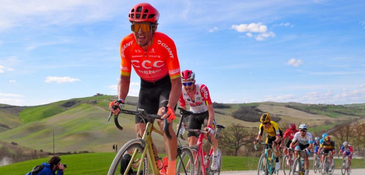 Greg Van Avermaet kent zijn ploegmaats voor Strade Bianche