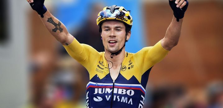 Dauphiné: Primoz Roglic deelt gevoelige tik uit op Col de Porte