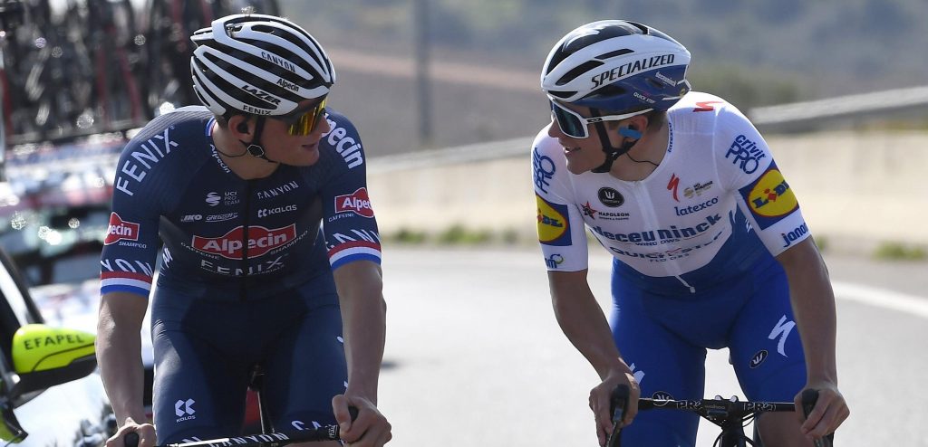 Mathieu van der Poel: “Wie Evenepoel verslaat, wint Ronde van Lombardije”