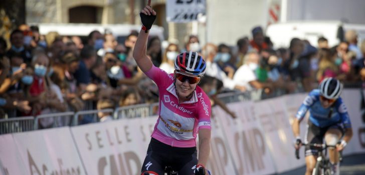 Anna van der Breggen stelt nieuwe eindzege in Giro Rosa veilig