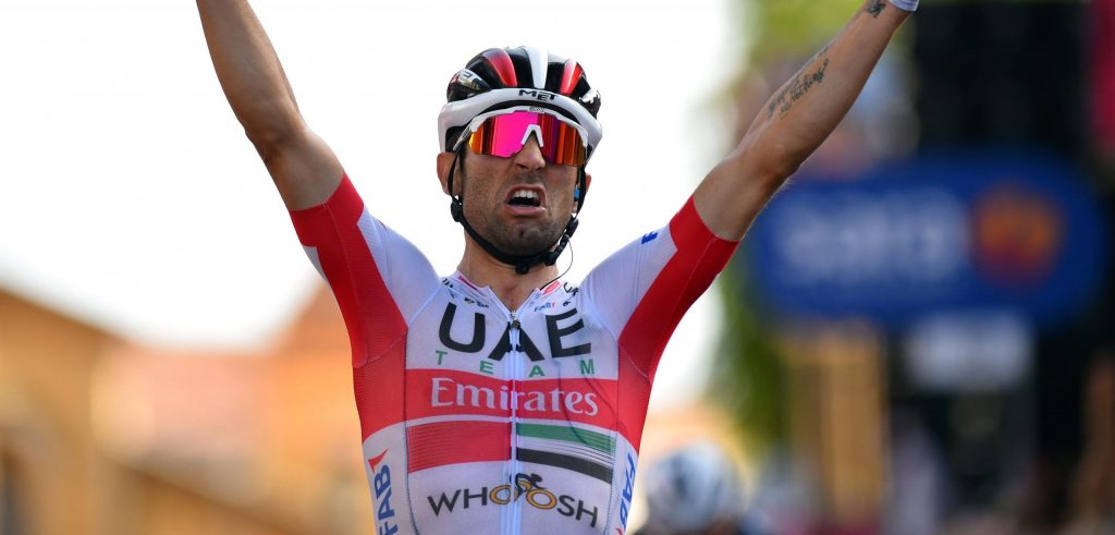 Giro 2020: Diego Ulissi verslaat Peter Sagan op heuvel in Agrigento