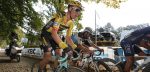 Wout van Aert ziet Teunissen afhaken voor de Ronde van Vlaanderen