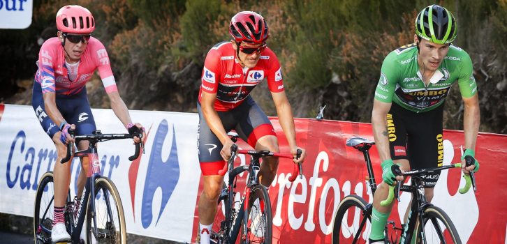 Hugh Carthy wil nog niet praten over podium in Vuelta