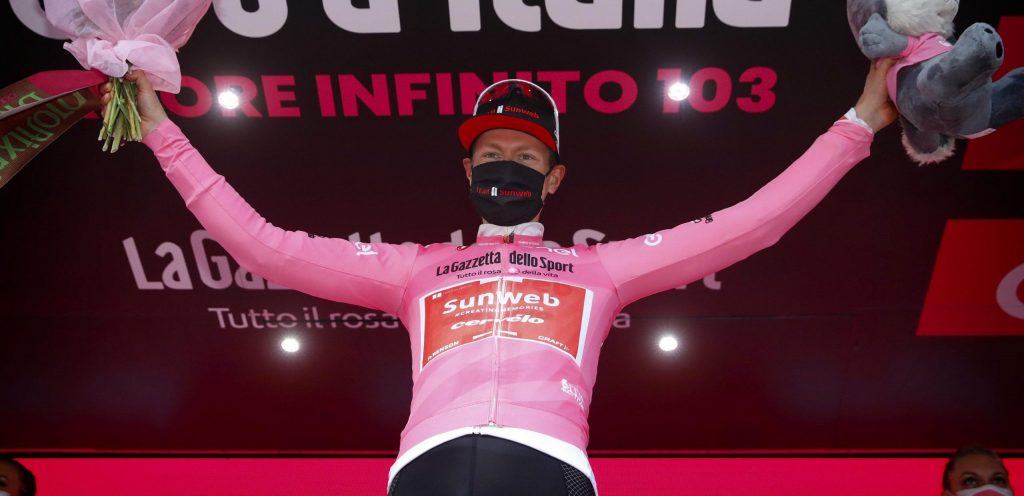 Giro 2020: Vechtende Kelderman grijpt roze trui in Stelvio-etappe, ritzege is voor Hindley