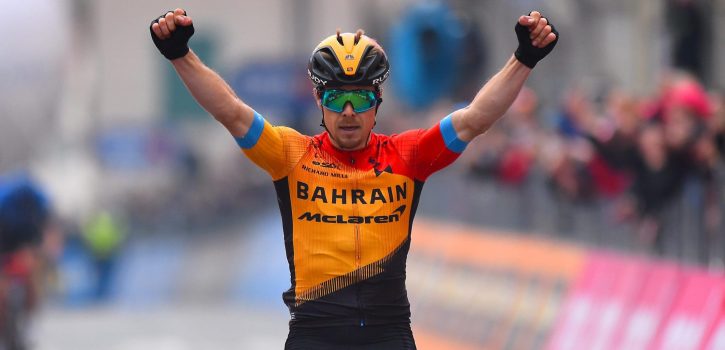 Giro 2020: Jan Tratnik is de sterkste vluchter in San Daniele del Friuli