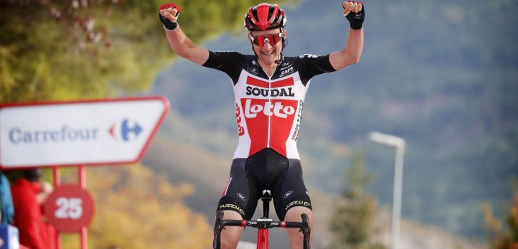 Tim Wellens viert Vuelta-ritzege met contractverlenging bij Lotto Soudal