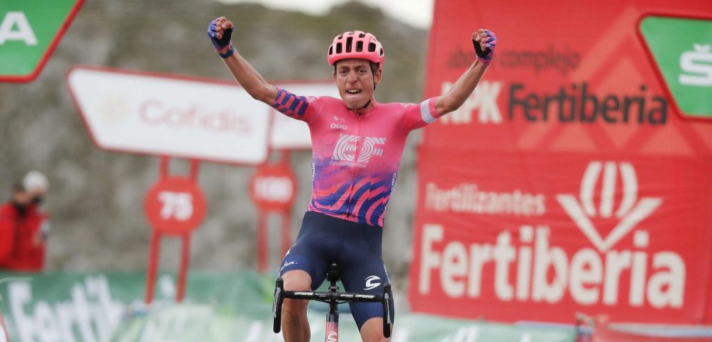 Vuelta 2020: Hugh Carthy wint op de Angliru, Carapaz rijdt Roglic uit de rode trui