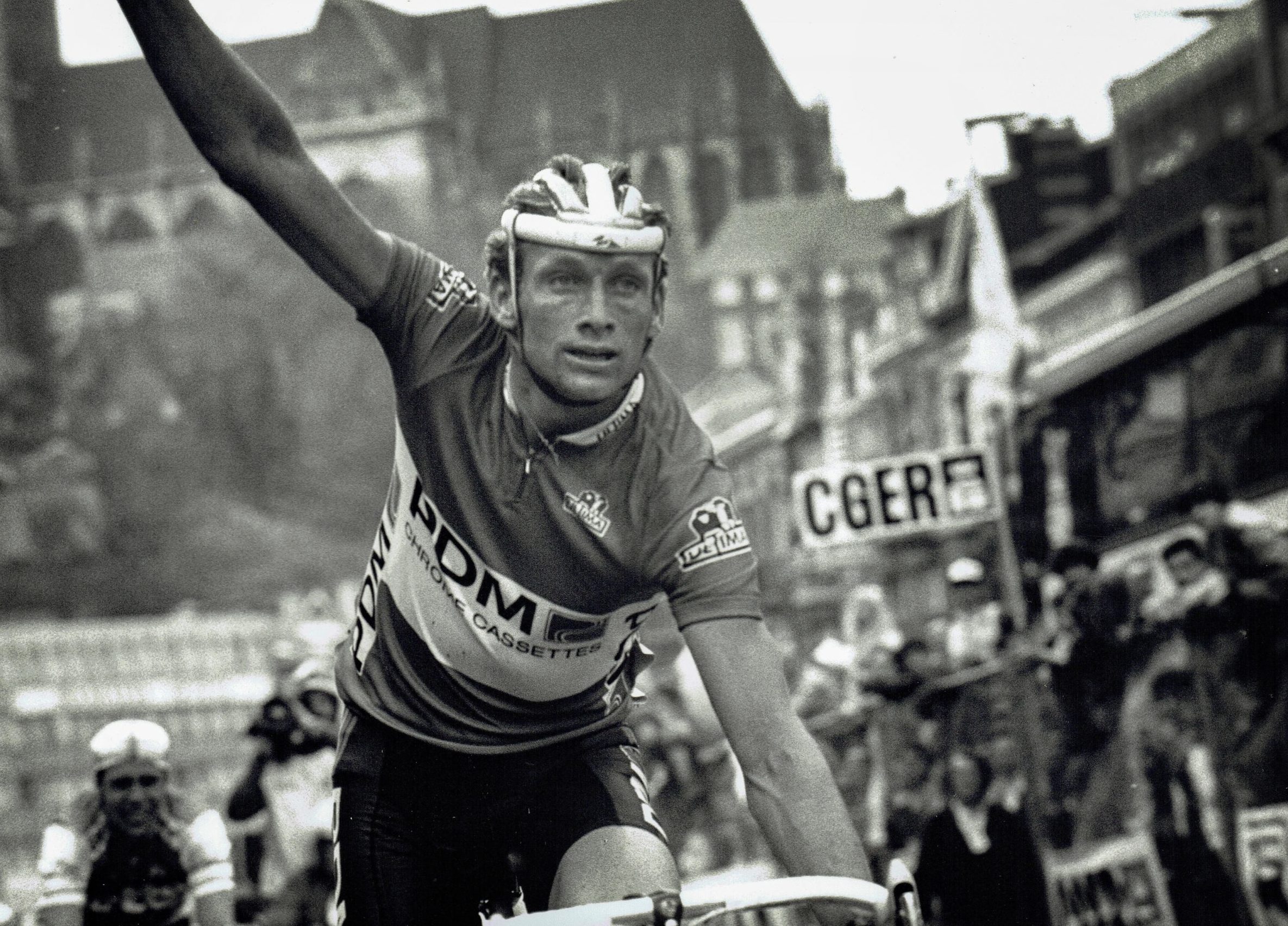 Adrie van der Poel wint Luik-Bastenaken-Luik 1988