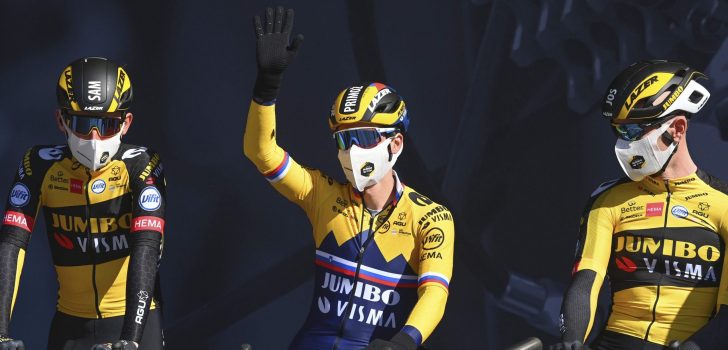 Jumbo-Visma doorstaat eerste etappe Parijs-Nice: “Het was heel hectisch”