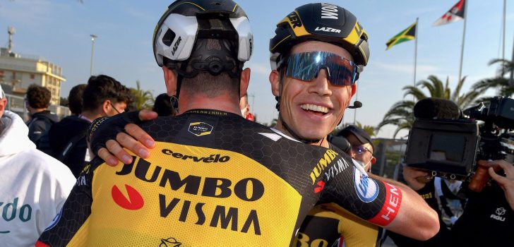 Jumbo-Visma presenteert ploeg rond Van Aert voor Milaan-San Remo