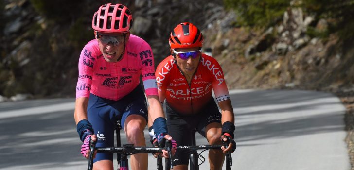 Giro 2021: Jens Keukeleire als helper van Hugh Carthy naar Italië