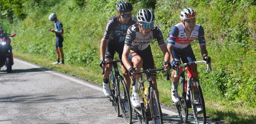 Giro 2021: Onenigheid tussen Bennett en Brambilla in finale twaalfde etappe
