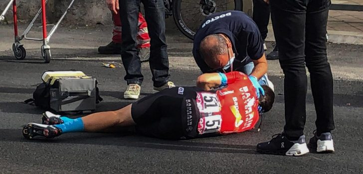 Giro 2021: Sleutelbeenbreuk en gebroken ribben voor Mikel Landa