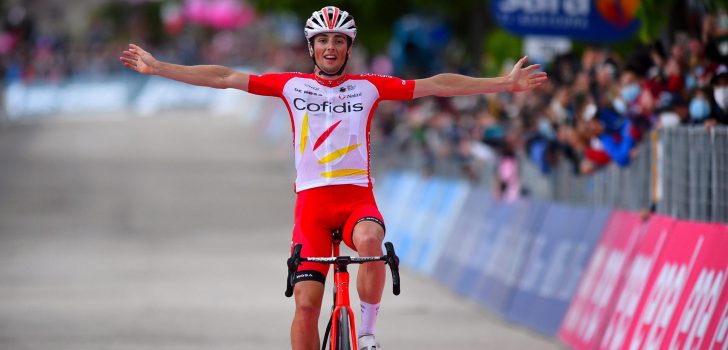 Giro 2021: Victor Lafay boekt eerste profzege, Kobe Goossens zesde
