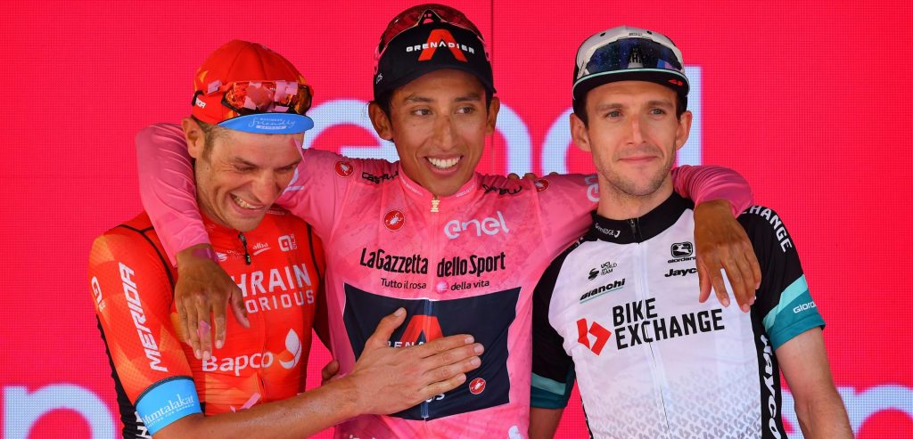 Damiano Caruso tweede in Giro: “Genoten van de tijdrit”