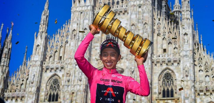 Egan Bernal eindwinnaar Giro d’Italia 2021: “Dit is heel erg speciaal”