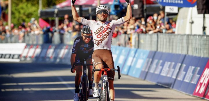 Giro 2021: Andrea Vendrame beste vluchter in Bagno di Romagna