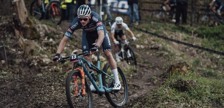 Mathieu van der Poel wint meteen bij terugkeer op de mountainbike