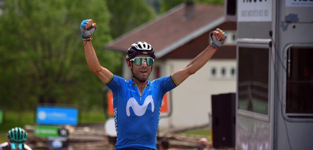 Alejandro Valverde wint eerste bergrit in Critérium du Dauphiné, Alexey Lutsenko nieuwe leider