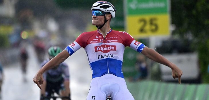 Mathieu van der Poel schiet raak in Ronde van Zwitserland