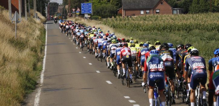 Tweede etappe Tour de Wallonie afgelast