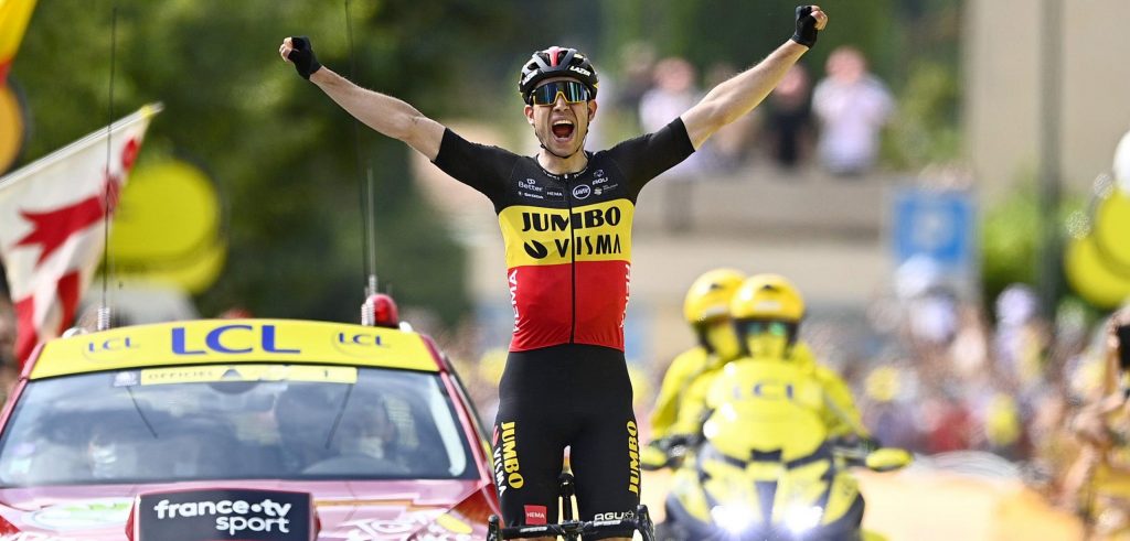 Tour 2021: Wout van Aert bezorgt Jumbo-Visma grote zege in Ventoux-etappe