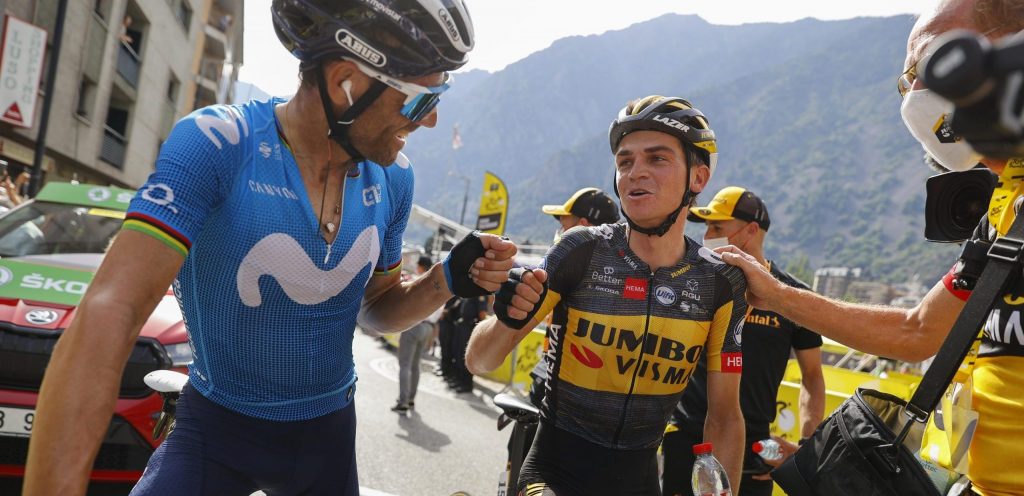 Alejandro Valverde: “Ik wilde vandaag winnen, maar vooral niet vallen”