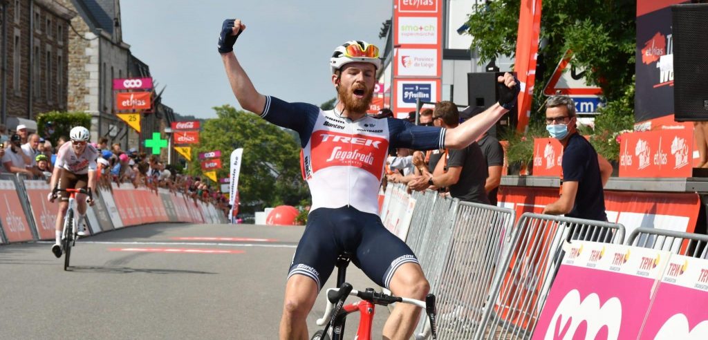 Quinn Simmons wint levendige heuveletappe in Tour de Wallonie