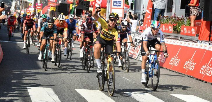 Dylan Groenewegen sprint naar zijn tweede etappezege in Tour de Wallonie