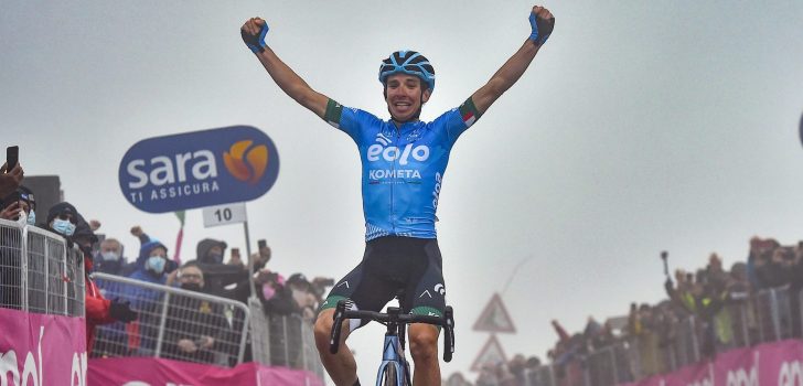 Giro-ritwinnaar Fortunato verlengt bij EOLO-Kometa