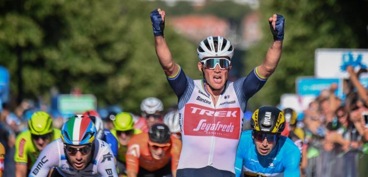 Mads Pedersen sprint naar overwinning in Ronde van Denemarken