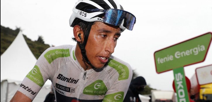 Bewakingsbeelden tonen crash Egan Bernal