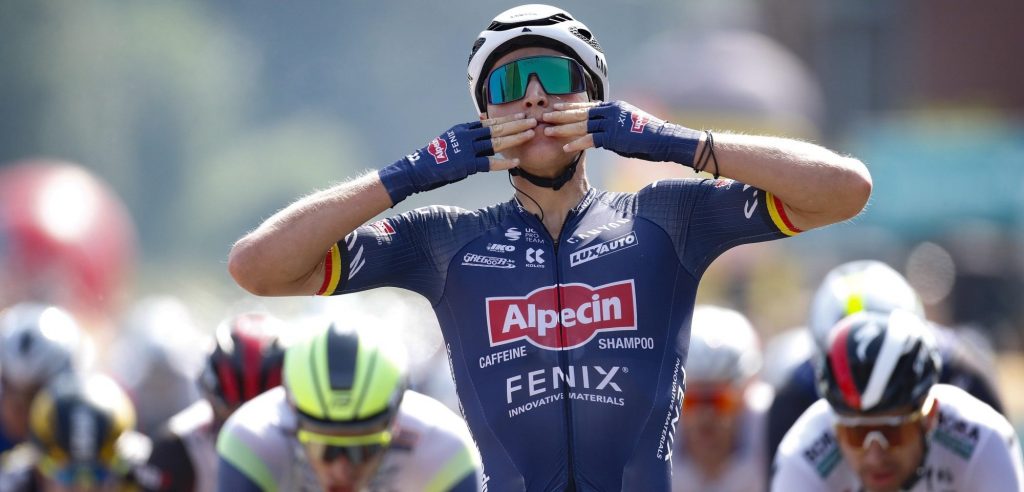 Tim Merlier wint zijn tweede etappe in de Benelux Tour