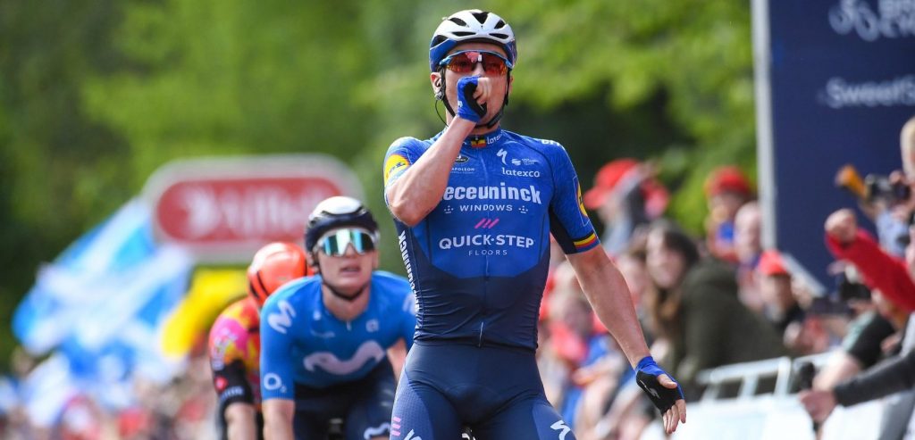 Yves Lampaert is de beste vluchter in de Tour of Britain