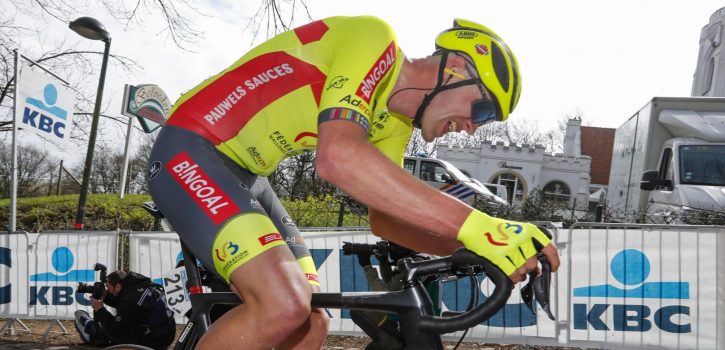 Neoprof Laurenz Rex liet zich al zien in Roubaix: “Spijtig genoeg Vanmarcke meegenomen in mijn val”