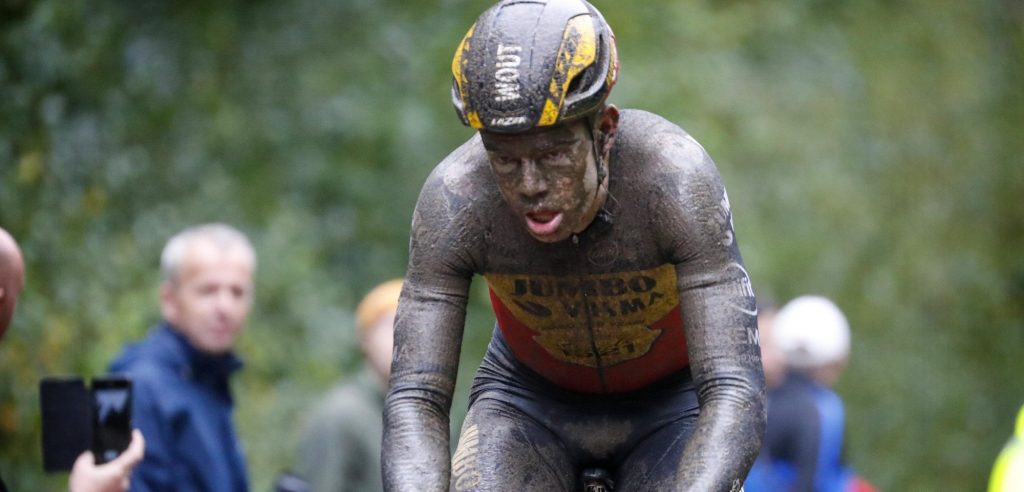 Wout van Aert zevende in Parijs-Roubaix: “Toen Mathieu versnelde, zat ik te ver”