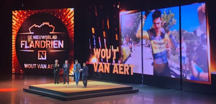 Wout van Aert volgt zichzelf op als Flandrien van het jaar