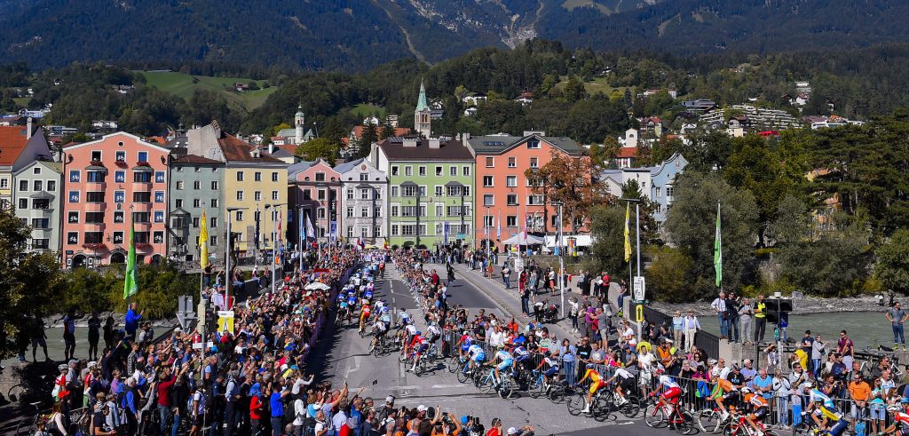 Afzien op het WK-parcours van 2018 rondom Innsbruck