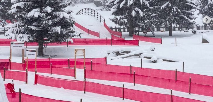 Daan Soete verkende sneeuwparcours Val di Sole: “Onvoorspelbaar hoe het er zondag bij ligt”