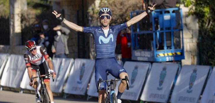 Alejandro Valverde zegeviert in Trofeo Pollença-Andratx
