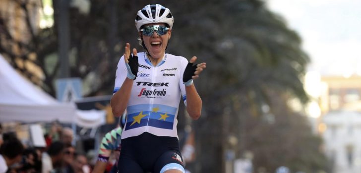 Ritzege voor Europees kampioene Ellen van Dijk in Ronde van Valencia