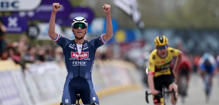 Mathieu van der Poel wint meteen op Vlaamse wegen: “Maar voelde mij niet de sterkste”