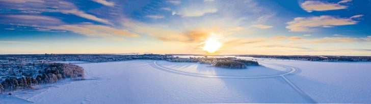 Fatbiken door het winterse paradijs van Zweeds Lapland