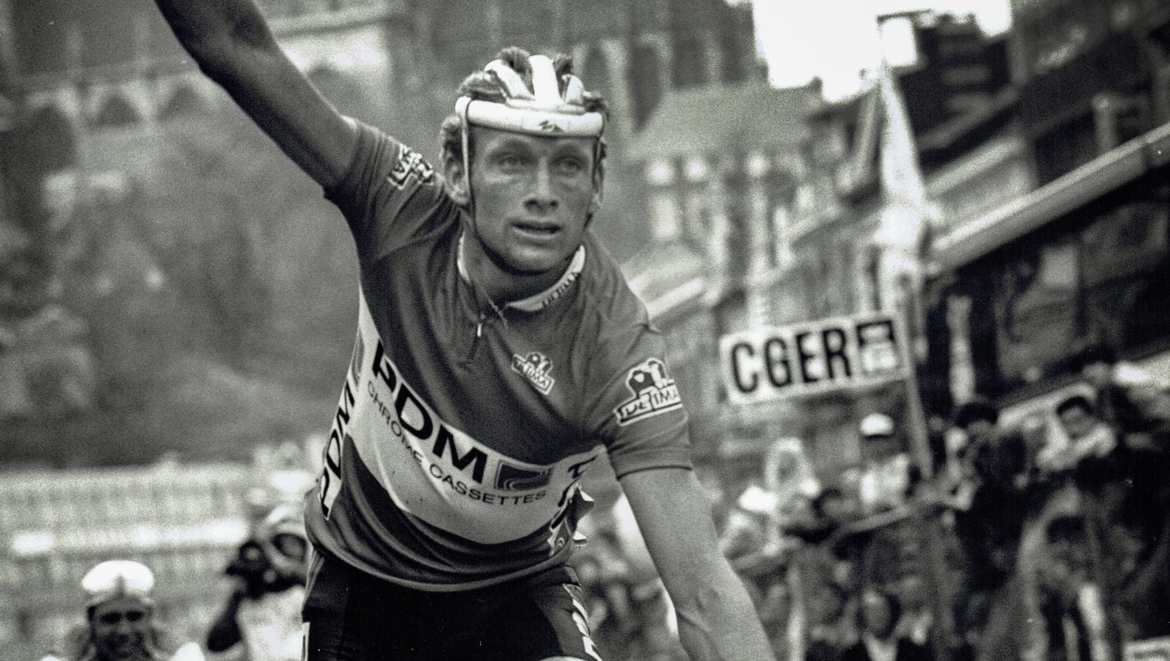 Adrie van der Poel wint Luik-Bastenaken-Luik 1988