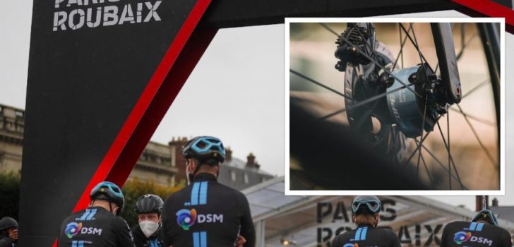 Geen bandendrukregulatoren voor Visma | Lease a Bike en dsm-firmenich PostNL in Parijs-Roubaix