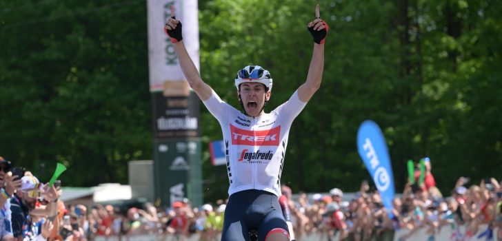 Antonio Tiberi wint bergetappe Ronde van Hongarije, eindzege Eddie Dunbar