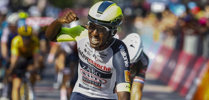 Giro 2022: Biniam Girmay blijft in Jesi Mathieu van der Poel voor na spectaculaire finale