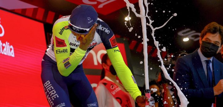 Giro 2022: Biniam Girmay geeft op met oogblessure na kurkincident